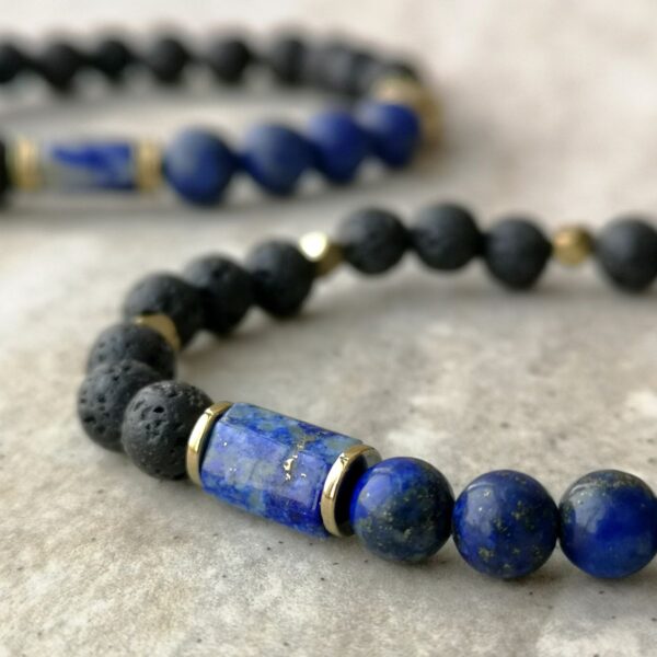 medytacja ho'oponopono bransoletka self love - lapis lazuli