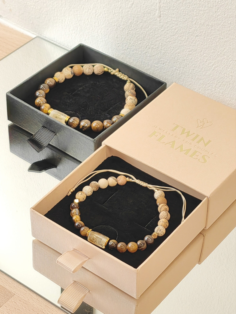 Zestaw bransoletek dla pary Pulse of Earth