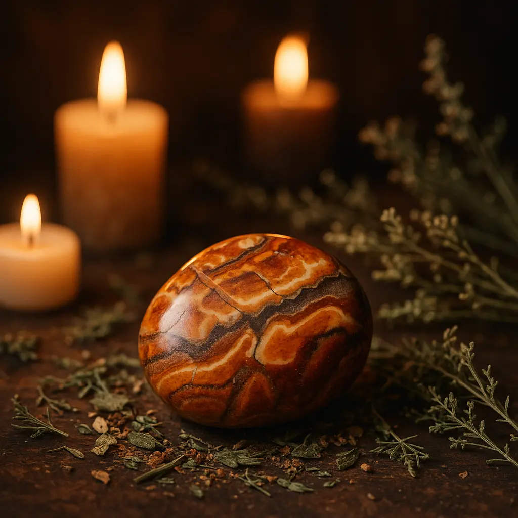 Jaspis – magiczne właściwości i rytualne zastosowanie
